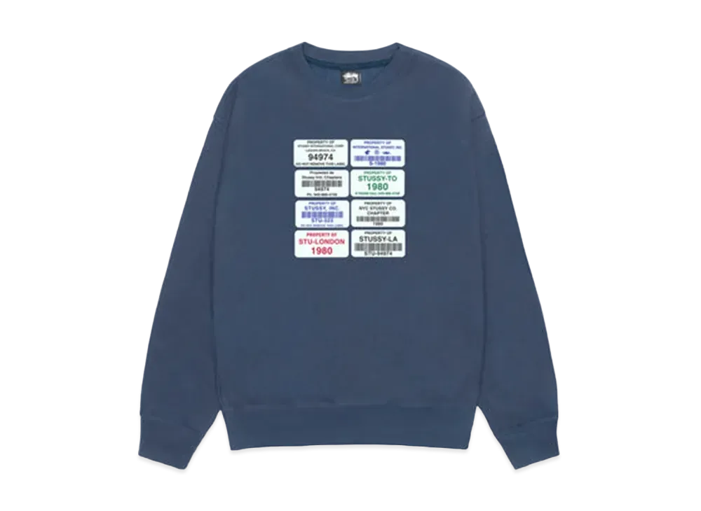 Stussy Codes Crew "Navy"