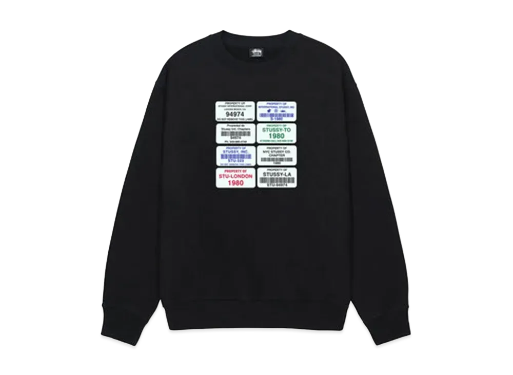 Stussy Codes Crew "Black"