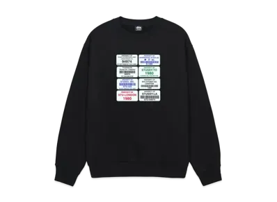 Stussy Codes Crew "Black"