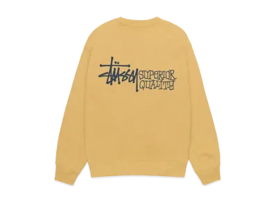 Stussy Superior Quality Crew "Curry"