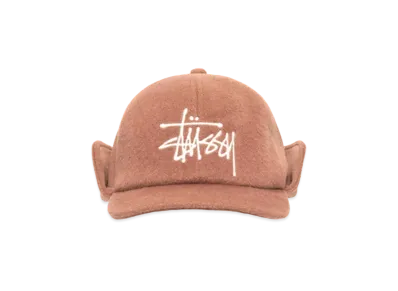 Stussy Ear Flap Wool Cap "Brown"