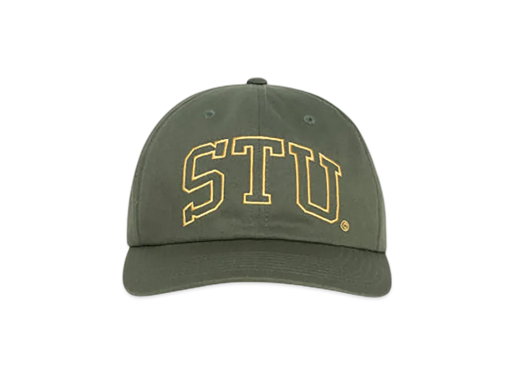 Stussy Mid-Depth Stu Arch Strapback "Olive"