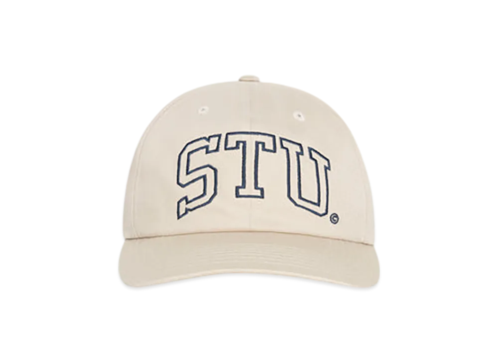 Stussy Mid-Depth Stu Arch Strapback "Natural"