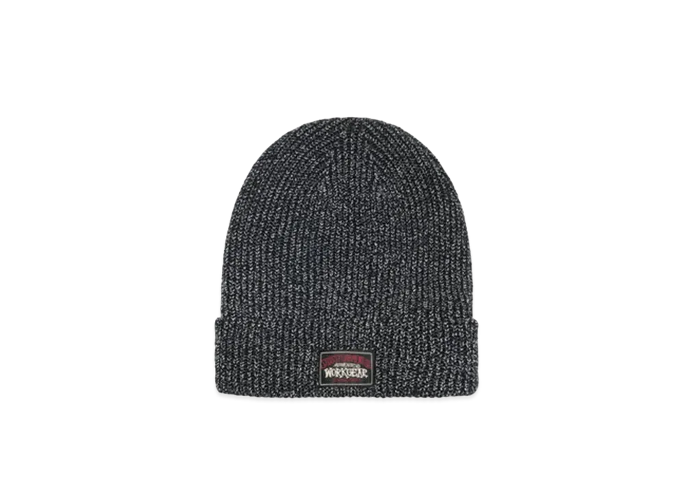 Stussy Cuff Beanie Reflective Yarn "Black"