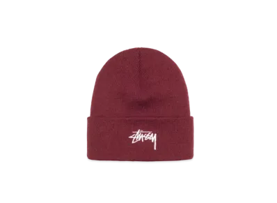 Stussy Cuff Beanie Stock "Syrah"