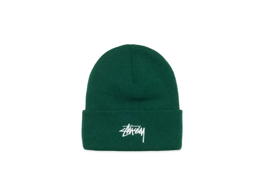 Stussy Cuff Beanie Stock "Spruce"