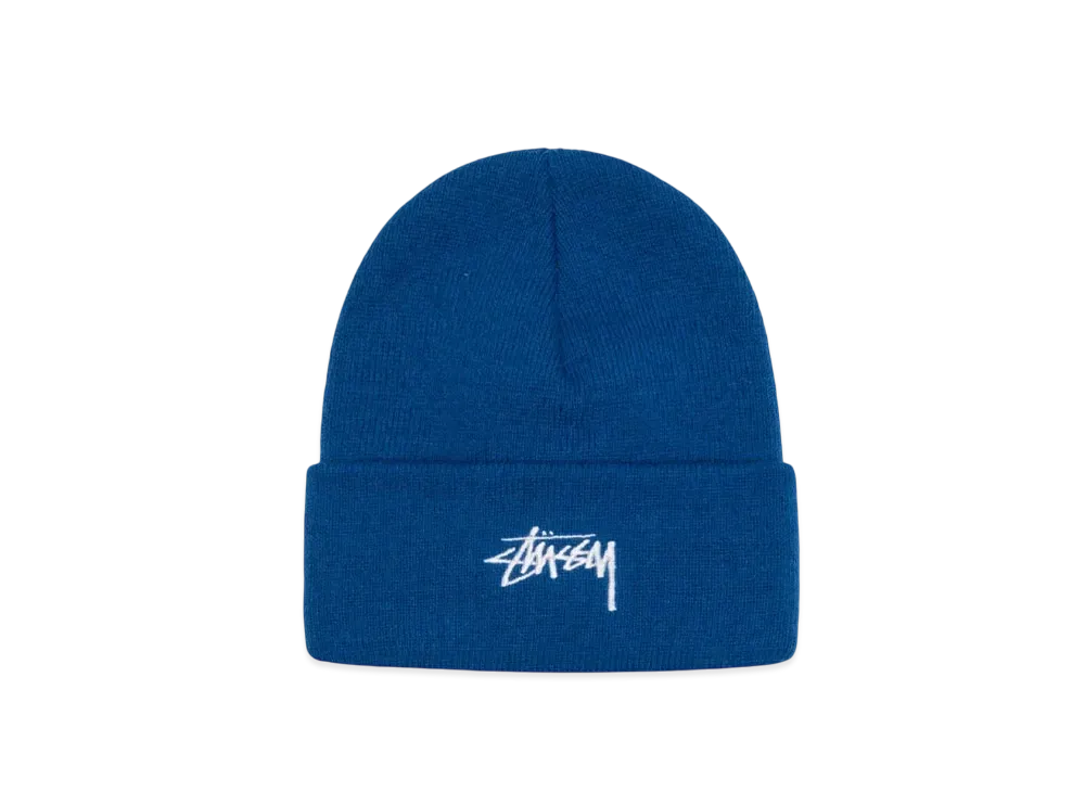 Stussy Cuff Beanie Stock "Deep Blue"
