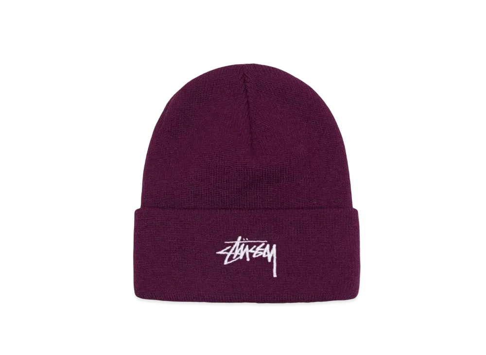 Stussy Cuff Beanie Stock "Fig"