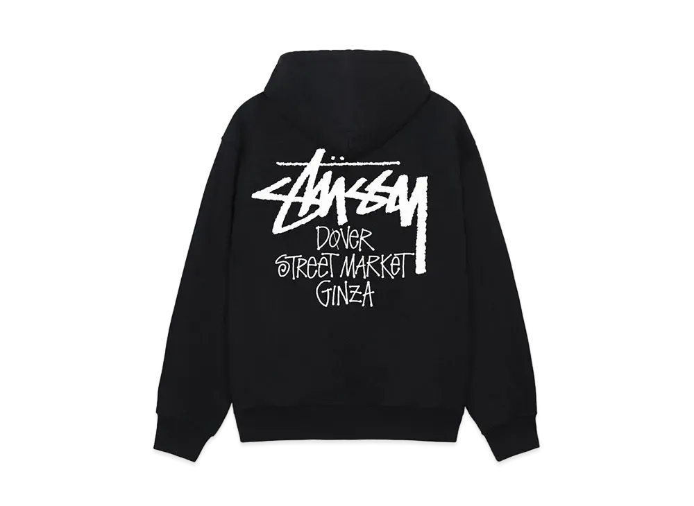 Stussy x Dover Street Market Ginza Hoodie "Black"