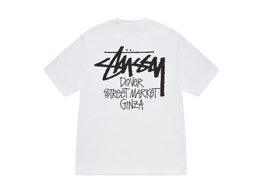 Stussy x Dover Street Market Ginza Tee "White" 3903888