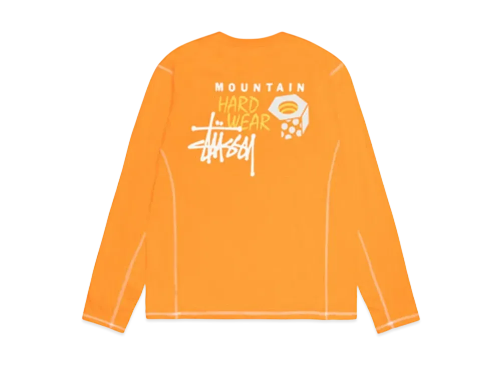 Stussy x Mountain Hardwear LS Tee "Alpine Orange"