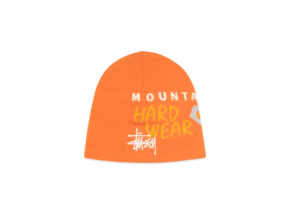 Stussy x Mountain Hardwear Caelum Dome Beanie "Alpine Orange"