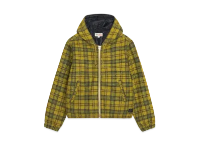 Stussy Work Jacket Wool Plaid "Green"