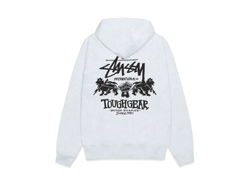 Stussy Tough Gear International Hoodie "Ash Heather"