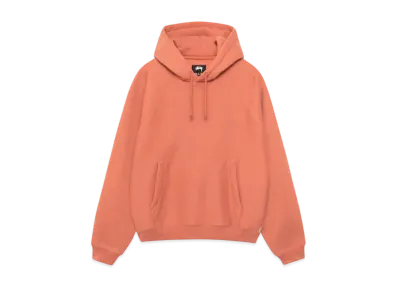 Stussy Fleece Raglan Hoodie "Brick"