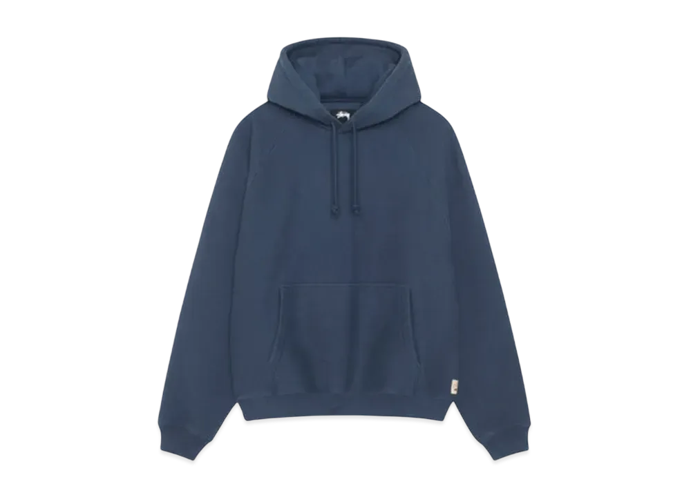 Stussy Fleece Raglan Hoodie "Navy"