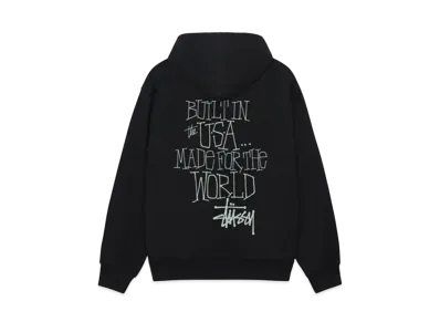 Stussy Built In Usa Hoodie "Black"