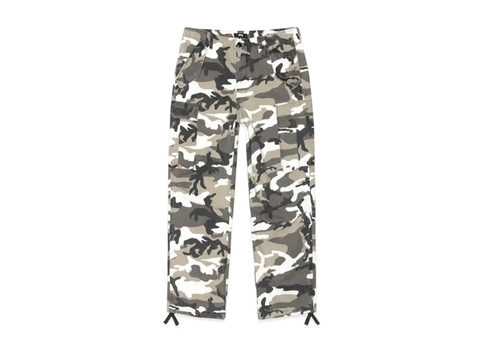 Stussy Military Cargo Pant Ripstop "Snow Camo"