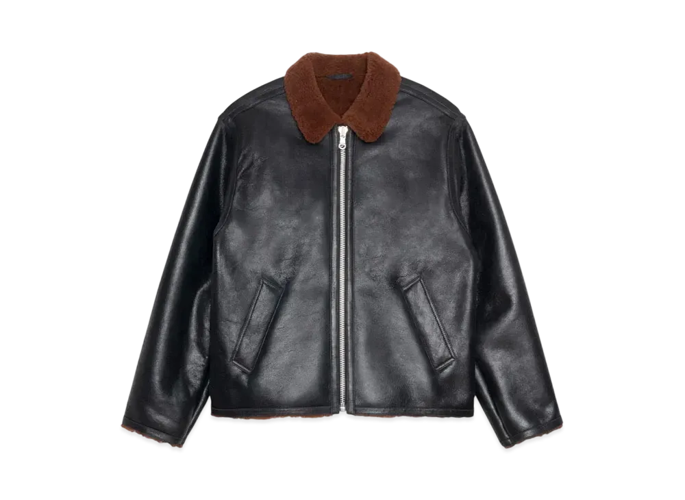 Stussy Shearling Jacket "Black"