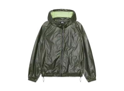 Stussy Beach Shell Cracked Ripstop "Green"