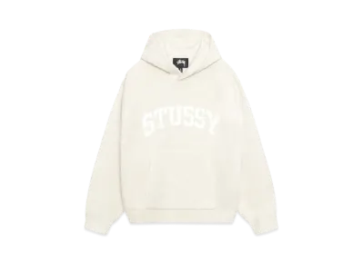 Stussy Felt Patch Knit Hoodie "Natural"
