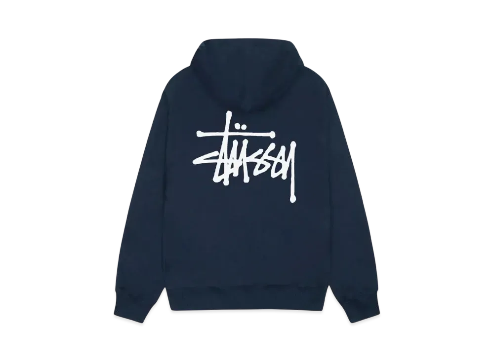 Stussy Basic Stussy Hoodie 2024 "Navy"