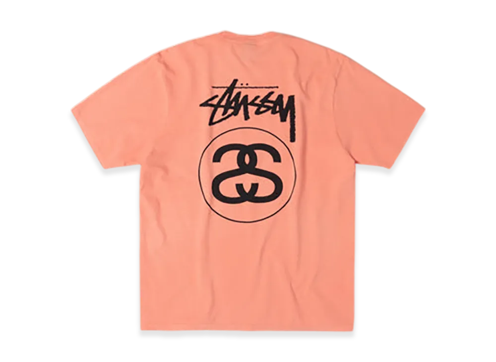 Stussy Stock Link Tee Pigment Dyed "Sherbert"