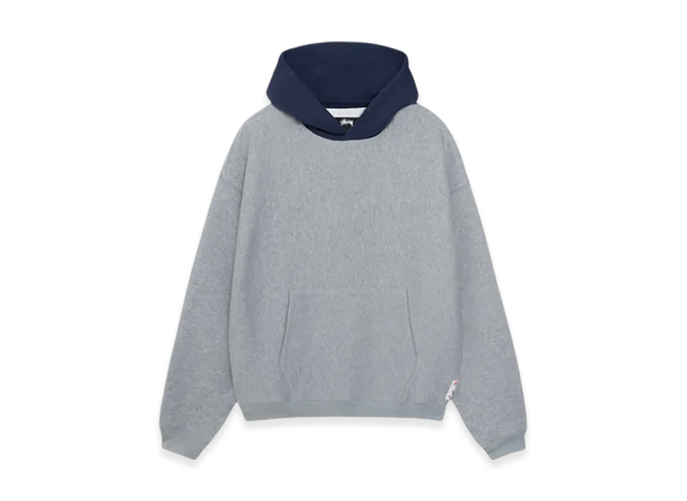Stussy Two Tone Hoodie "Grey Heather"