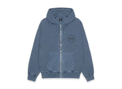 Stussy Wear Zip Hoodie Pigment Dyed "Navy"