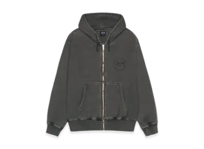 Stussy Wear Zip Hoodie Pigment Dyed "Black"