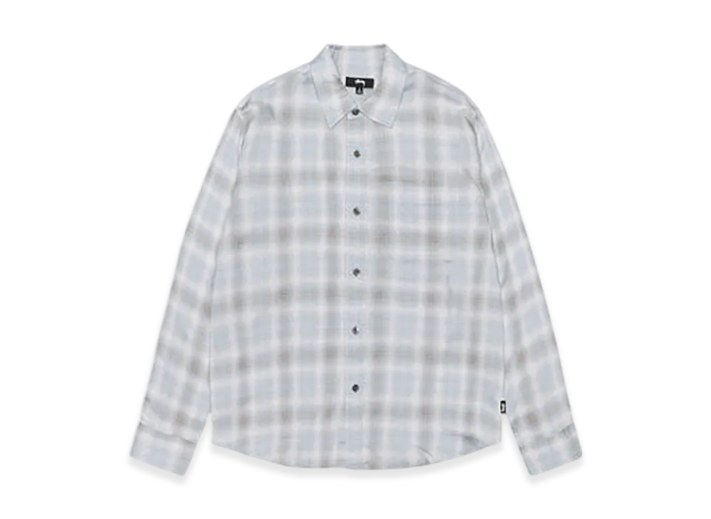 Stussy Matthew Printed Shirt "Lt. Blue"