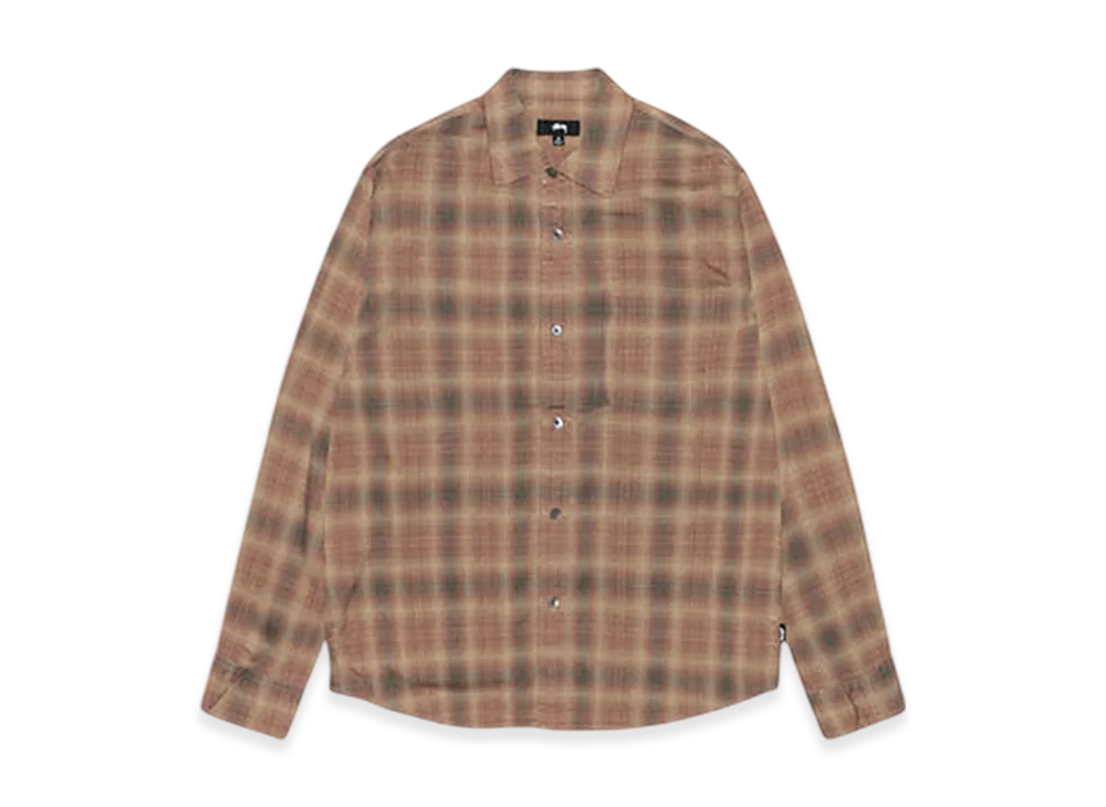 Stussy Matthew Printed Shirt "Brick"