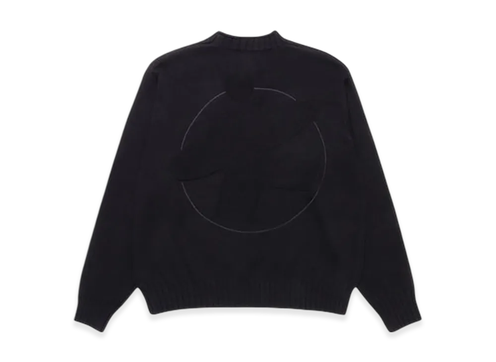 Stussy Surfman Mock Sweater "Black"