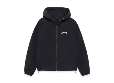 Stussy Nylon Beach Shell "Black"