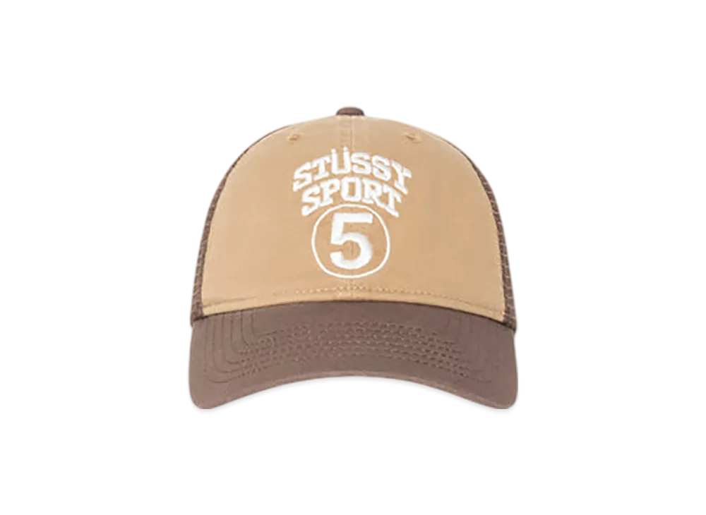 Stussy Low Profile Sport 5 Strapback "Khaki"