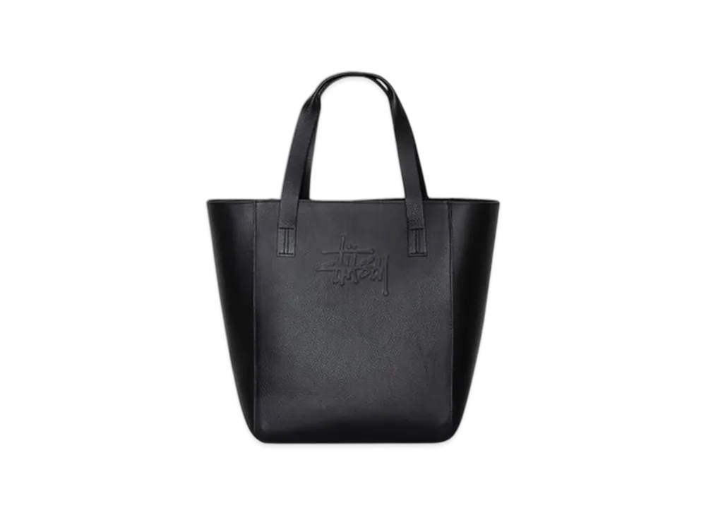 h*r様 Stussy 黒 レザー がま口バッグ Stussy がま口レザーショルダ ー - メルカリ