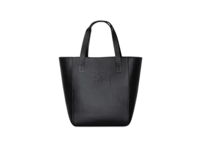 Stussy x Our Legacy Work Shop Work Tote "Black Leather"