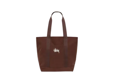 Stussy Canvas Market Tote "Brown"