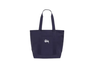 Stussy Canvas Market Tote "Navy"