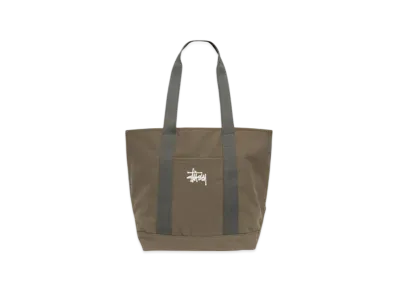 Stussy Canvas Market Tote "Green"