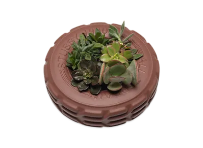 Stussy Tire Plant Pot "Terracotta"