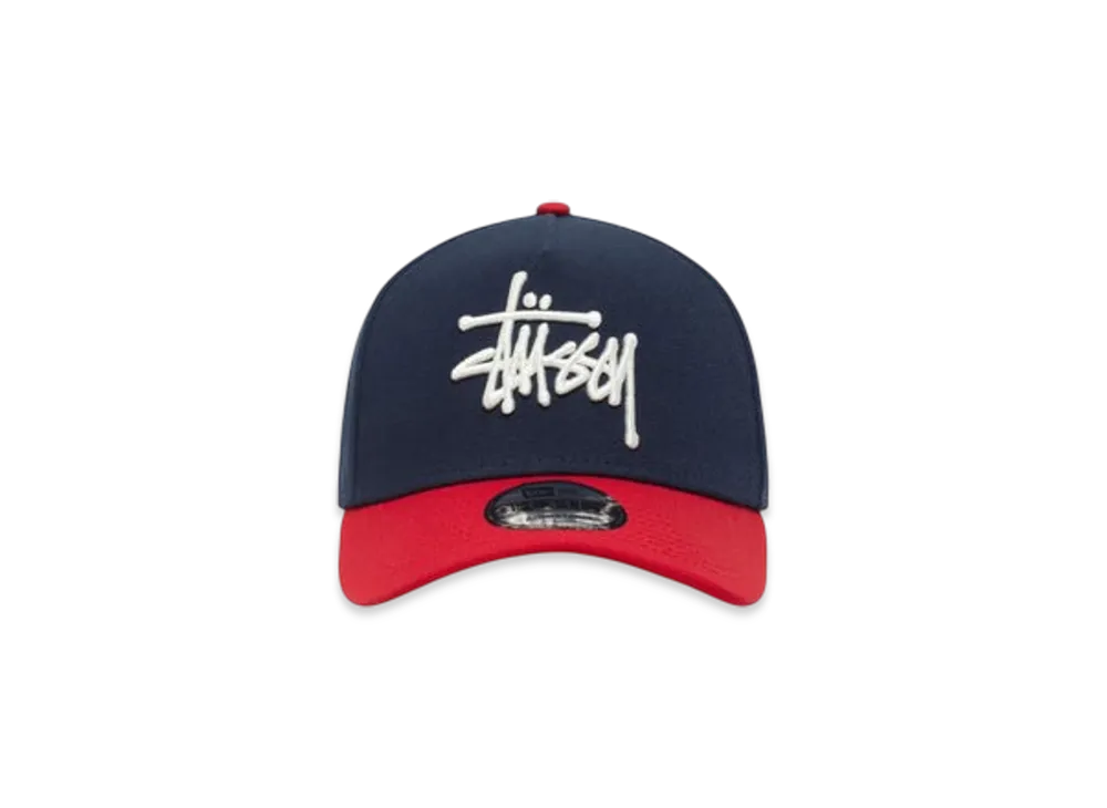 Stussy New Era 9Forty Basic Strapback "Navy"