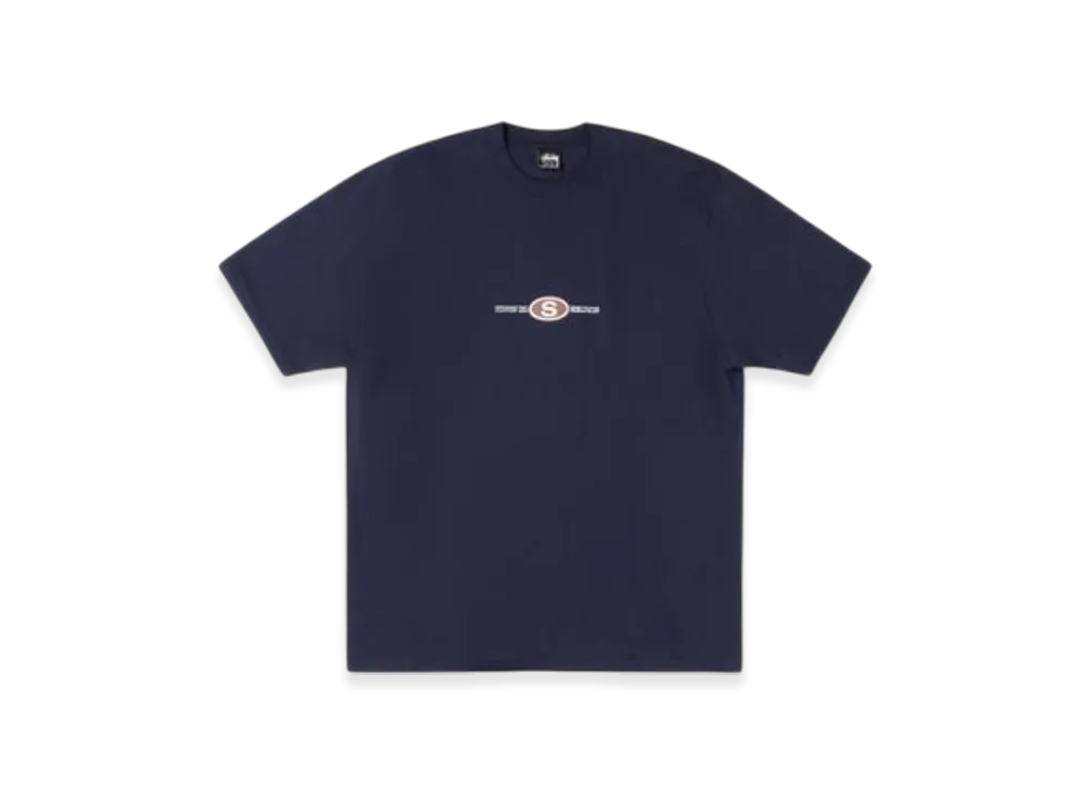 Stussy Worldwide Dot Tee "Navy"