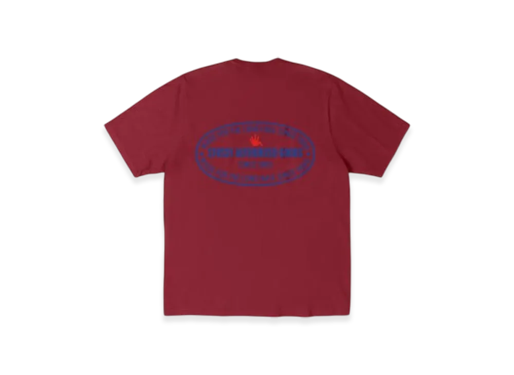 Stussy Authorized Tee "Wine"