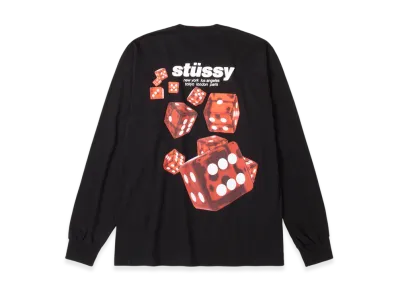 Stussy Rollers LS Tee "Black"