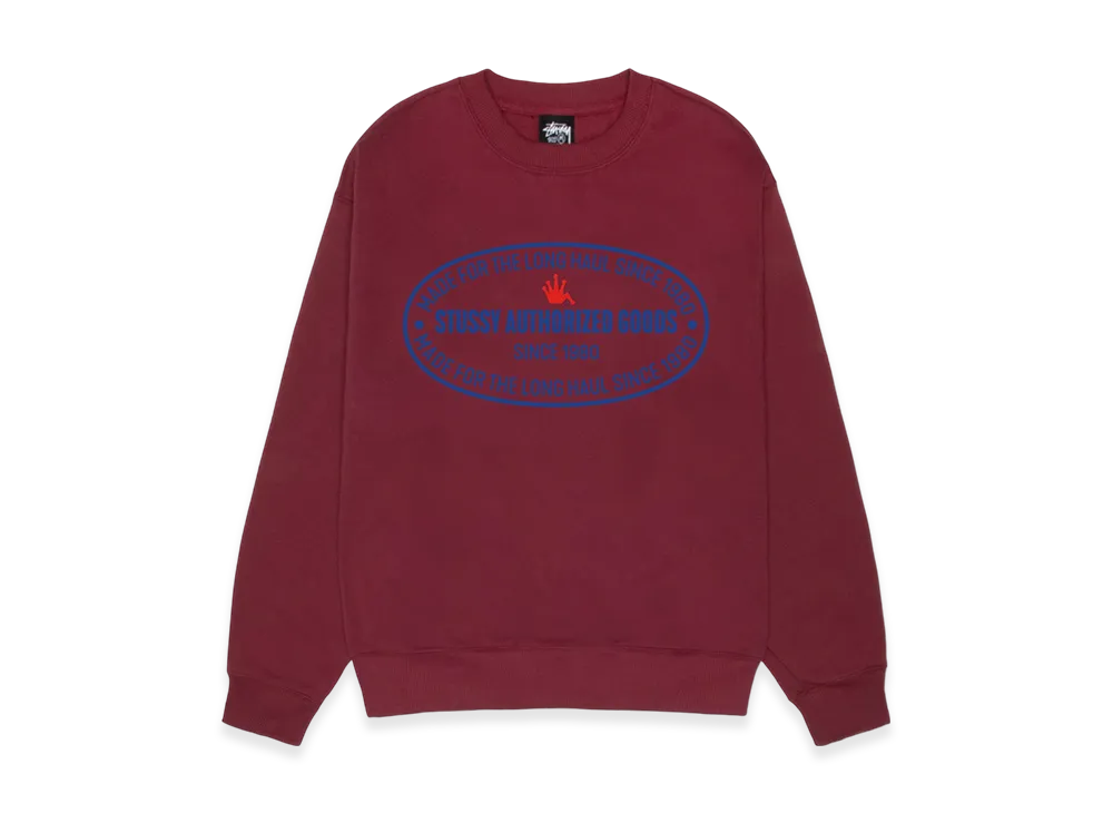 Stussy Authorized Crew "Wine"