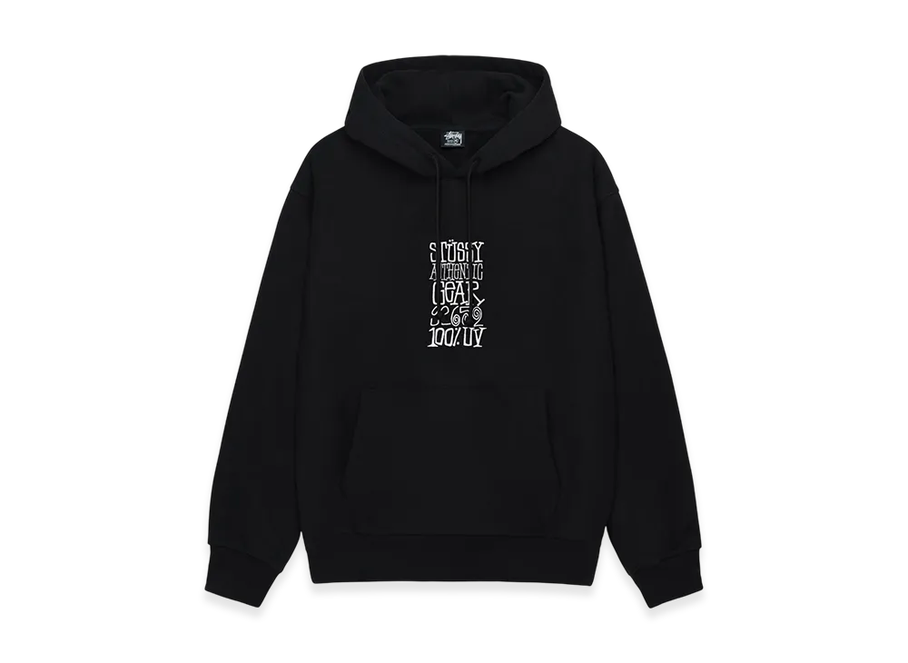 Stussy Authentic Gear Hoodie "Black"