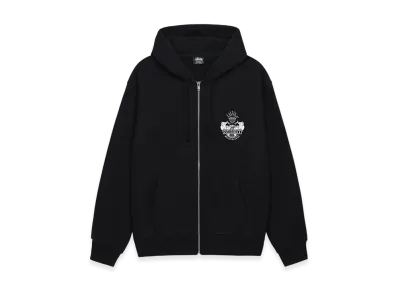 Stussy Built To Last Zip Hoodie "Black"