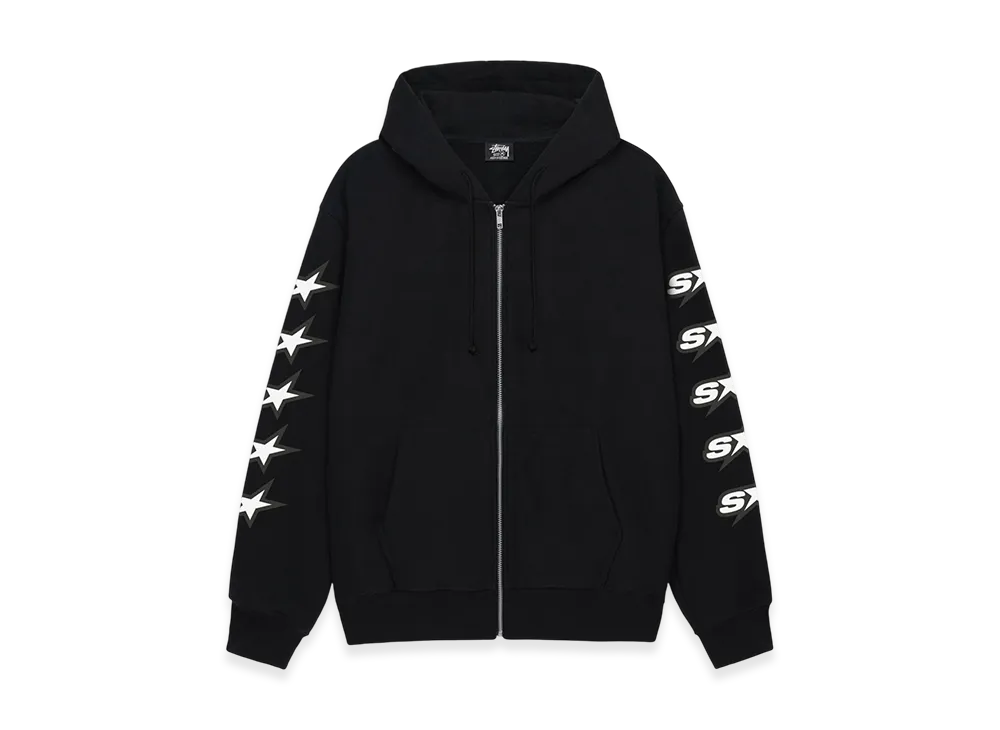 Stussy Speedway Zip Hoodie "Black"