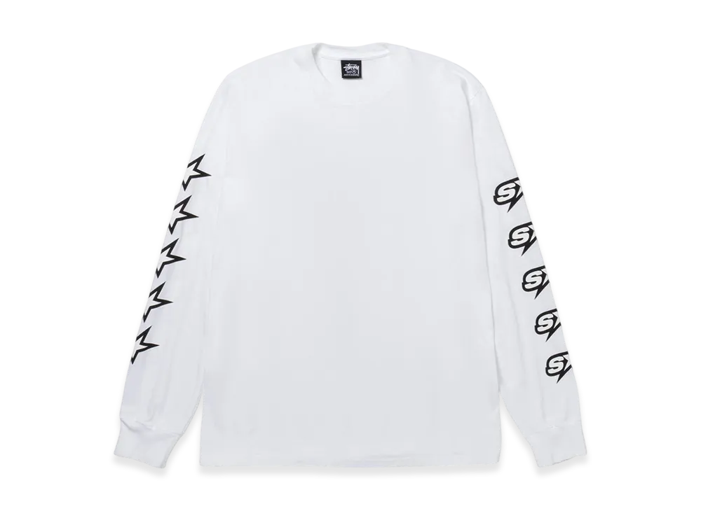 Stussy Speedway LS Tee "White"